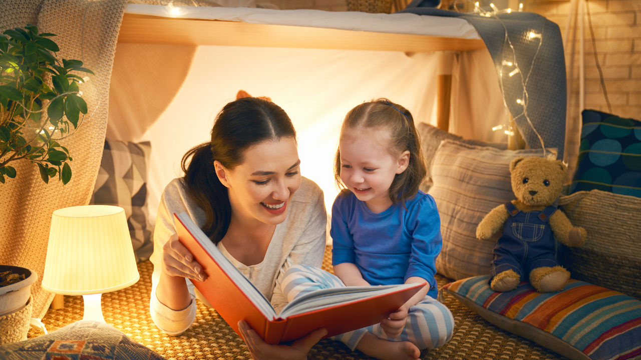 bedtime reading to your child